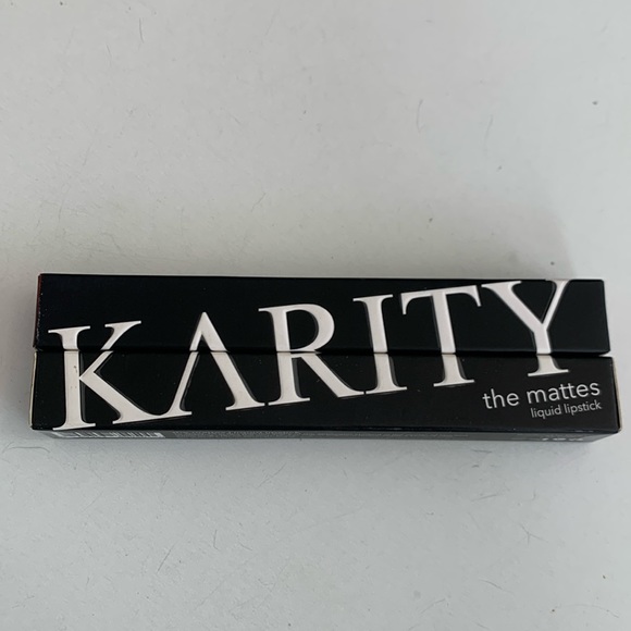 Karity The Mattes Liquid Lipstick - Ginger Spice NWT NLA Long-lasting Set of 2 - Picture 3 of 10